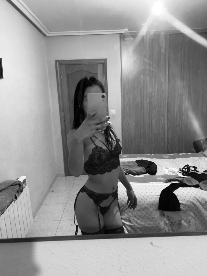 Jovencita pícara pero dulce