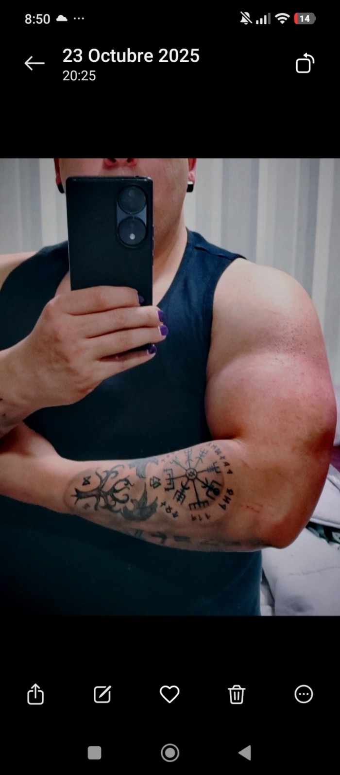 CHICO CUERPO GYM ESPAÑOL EN BOIRO SOLO SALIDAS