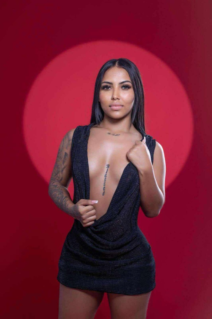Colombiana mulatita preciosa en Bilbao