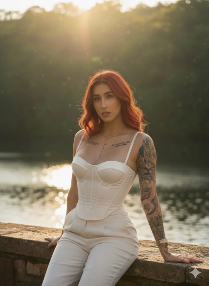 HERMOSA COLOMBIANA DE PASEO EN EL ARENAL