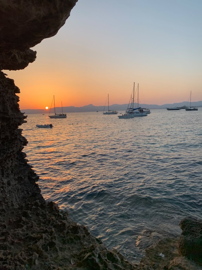 Te follo en esta cala ? S’Arenal