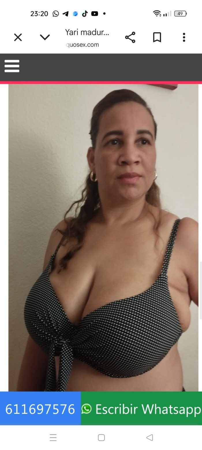 Dar y novedad madurita Dominicana pechugona