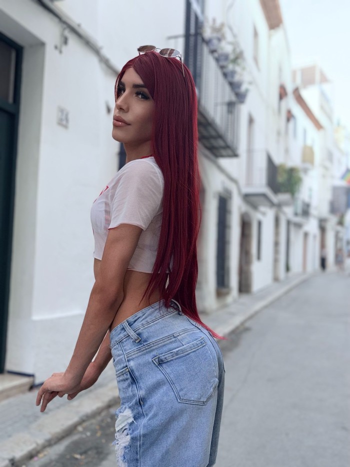 TRANS FEMENINA, ATRACTIVA Y CARIÑOSA EN MADRID