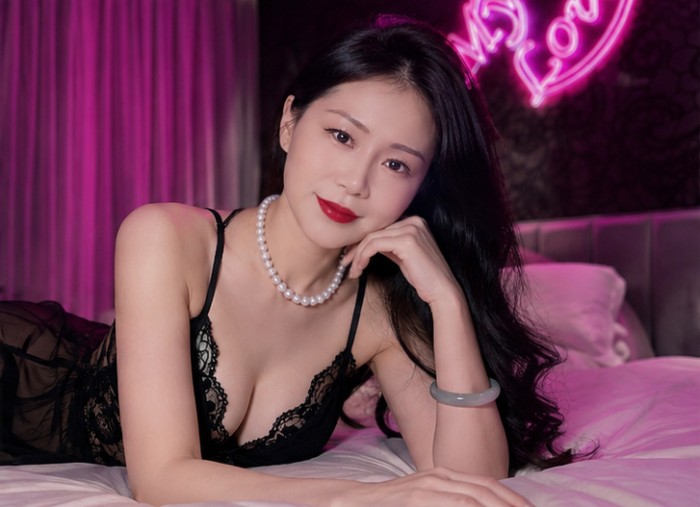 Chica asiática dulce y muy atenta en Valencia