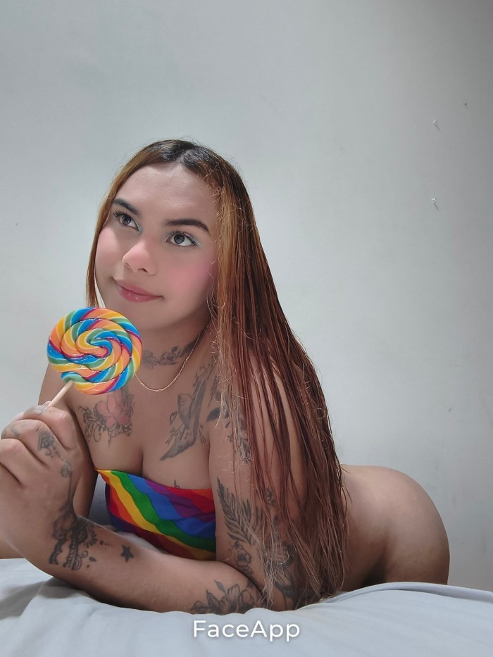 Chica tranx colombiana festera