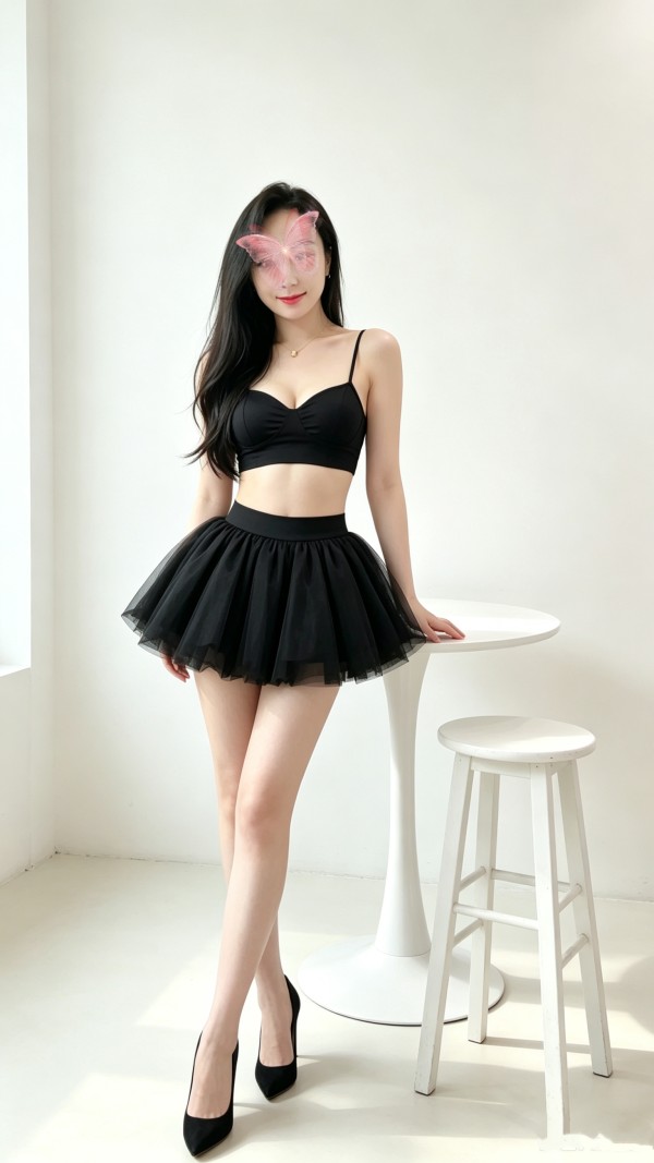 Hermosa chica asiática