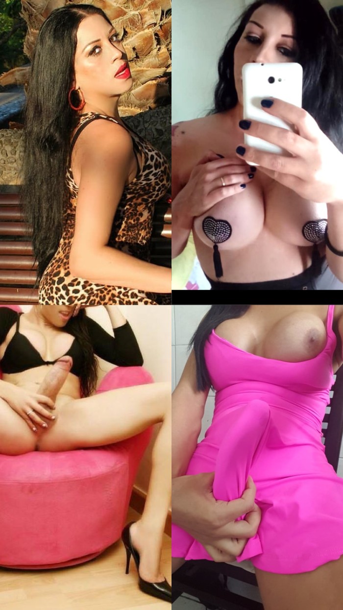 Trans muy víciosa con buen pollon y tetona