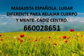 masajista española cadiz centro