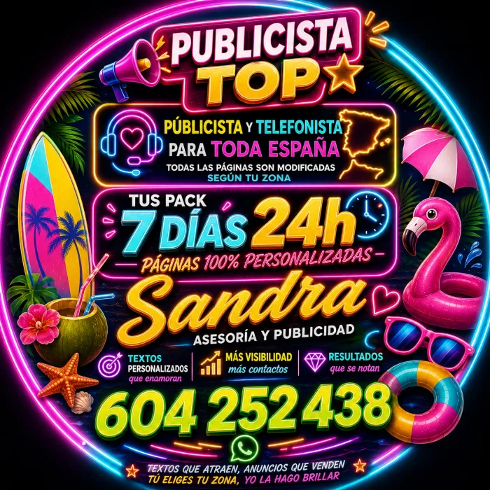 Publicista y telefonista de confianza toda España