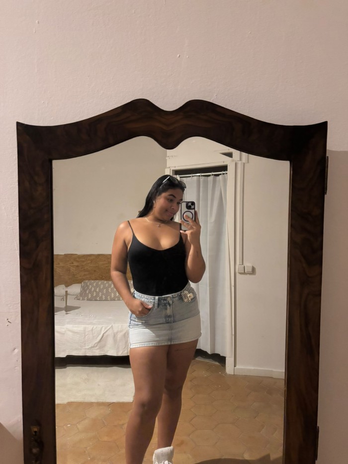 MORENA NATURAL, SEXO 24 HORAS LLAMAME