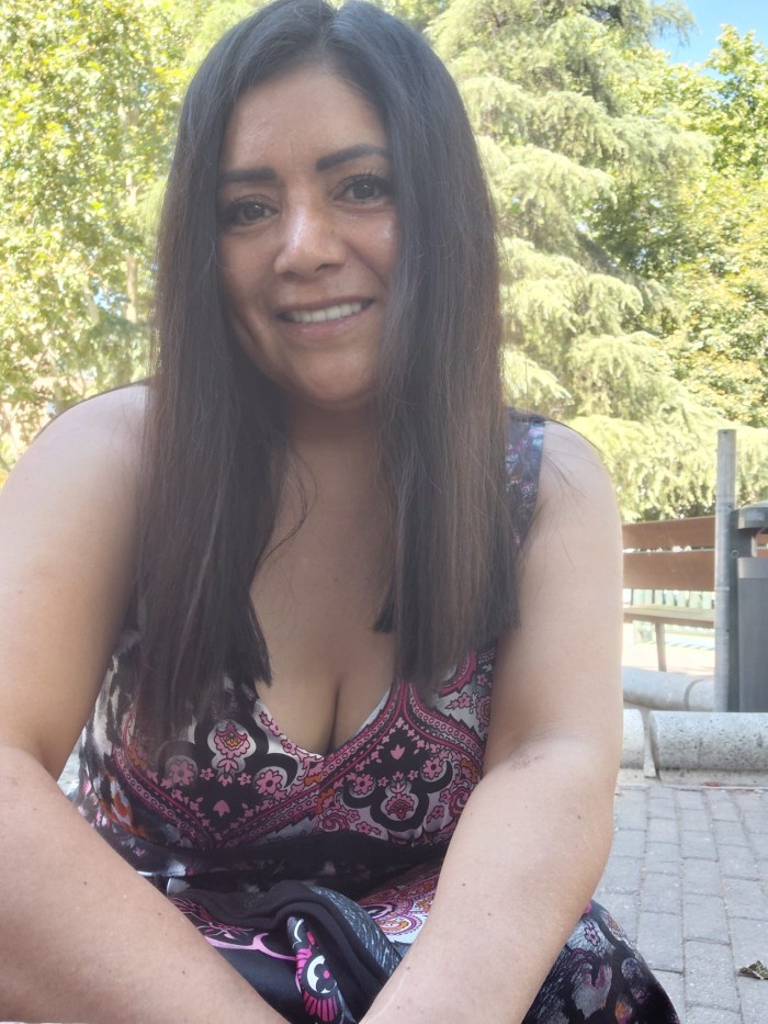 Delita , discreta y muy fogosa en Madrid