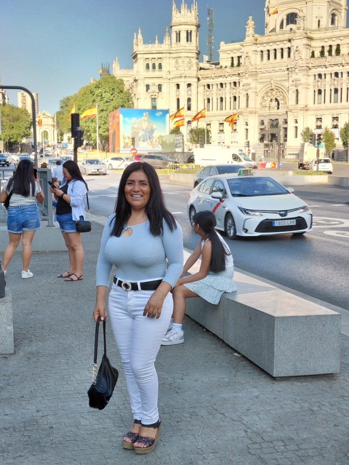 Delita , discreta y muy fogosa en Madrid