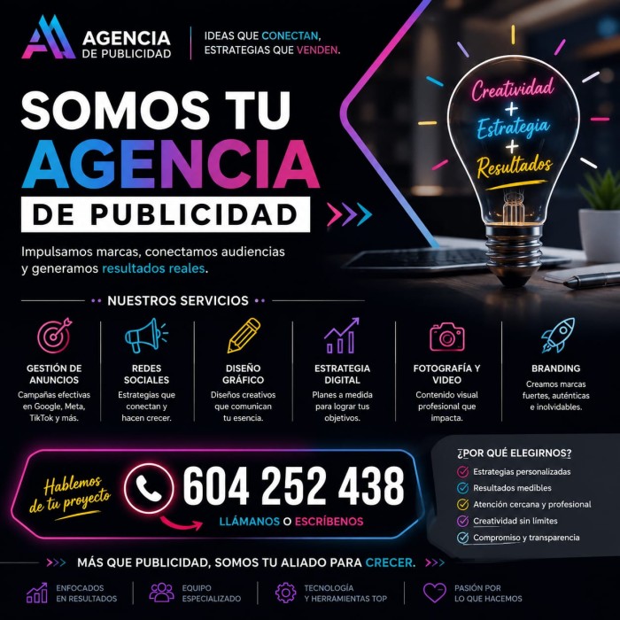 Publicidad que se nota resultados que se ven