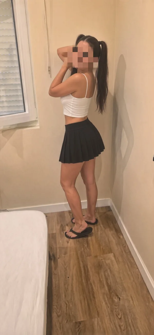 Fiestera e implicada en la calzada