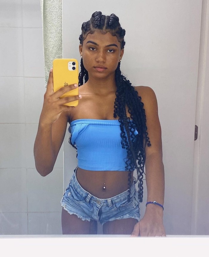 Trans joven guapa y caliente