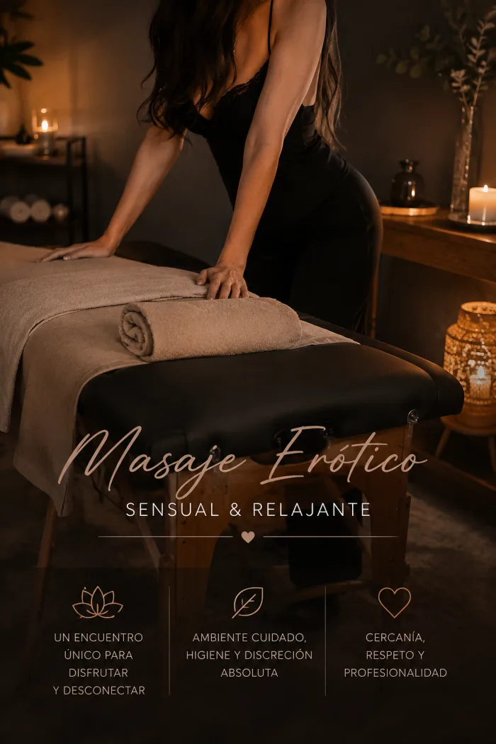 Masaje erótico y relajante