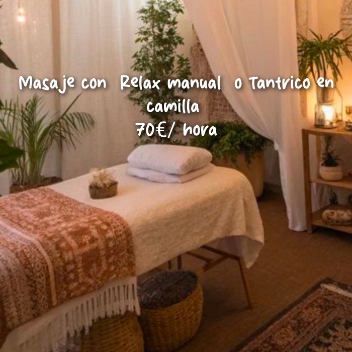 Salón de masaje relax para hombres León