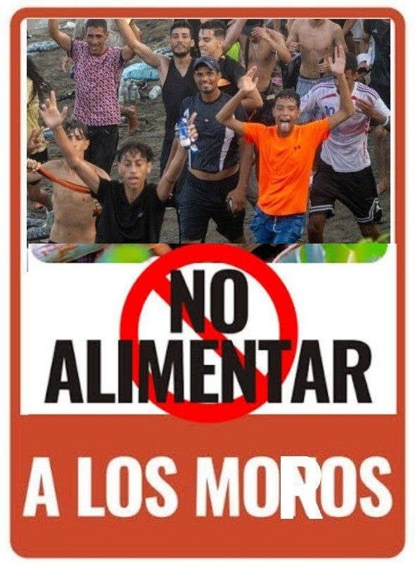 NO MOROS NI NEGROS. SÓLO PARA CABALLEROS ESPAÑOLES
