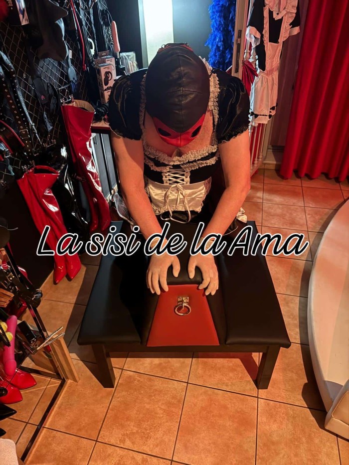 Dominacion,infantilismo,lavativas,arnés,ama Angy
