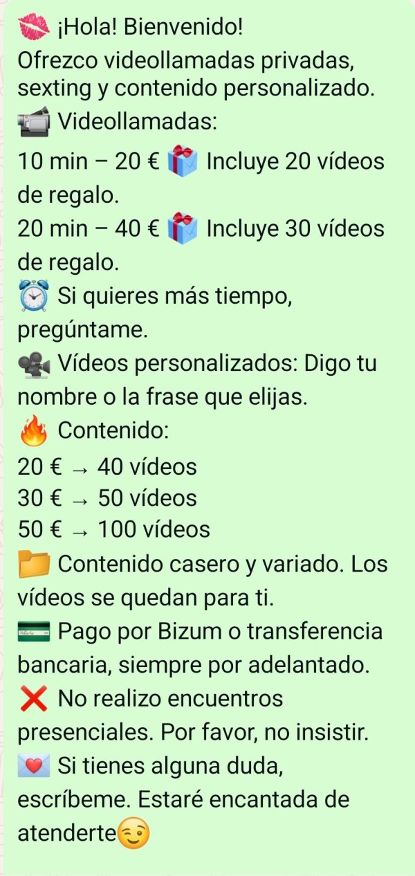 JOVENCITA EN APUROS  DESDE 20€