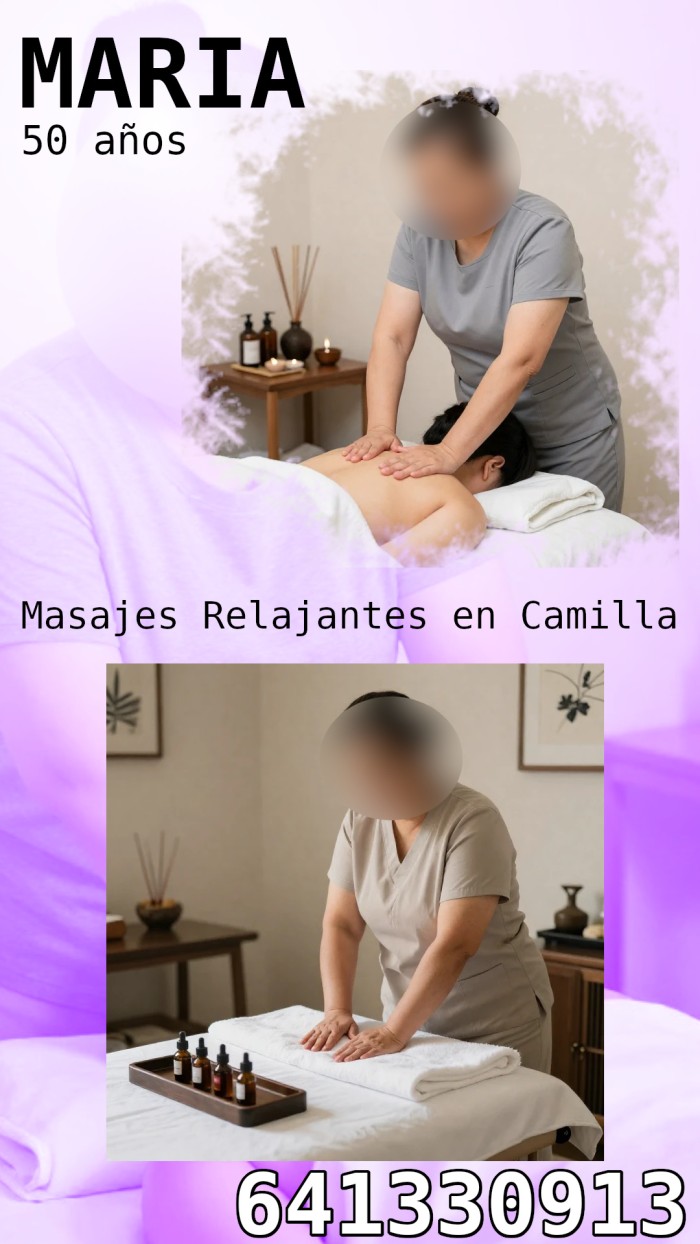 masajista con manos de seda