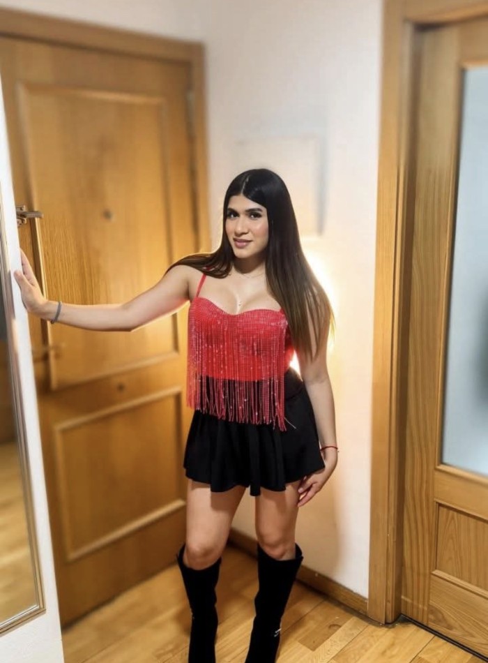 Trans colombiana muy zorra en la cama