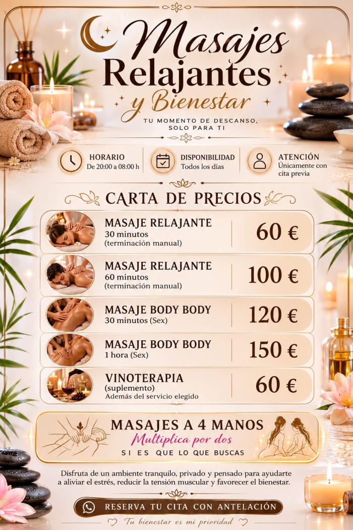 Masajes cuerpo a cuerpo. Erótico depilacion íntima