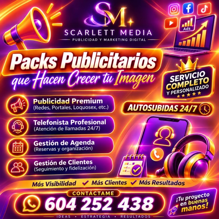 Necesitas una buena publicidad y/o telefónista