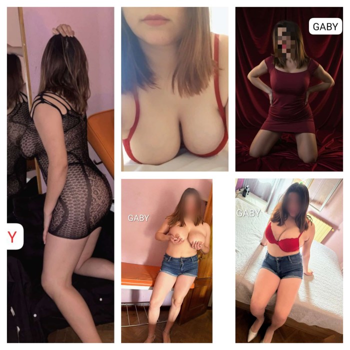 Hermosa y caliente Gaby,recibo 24 horas