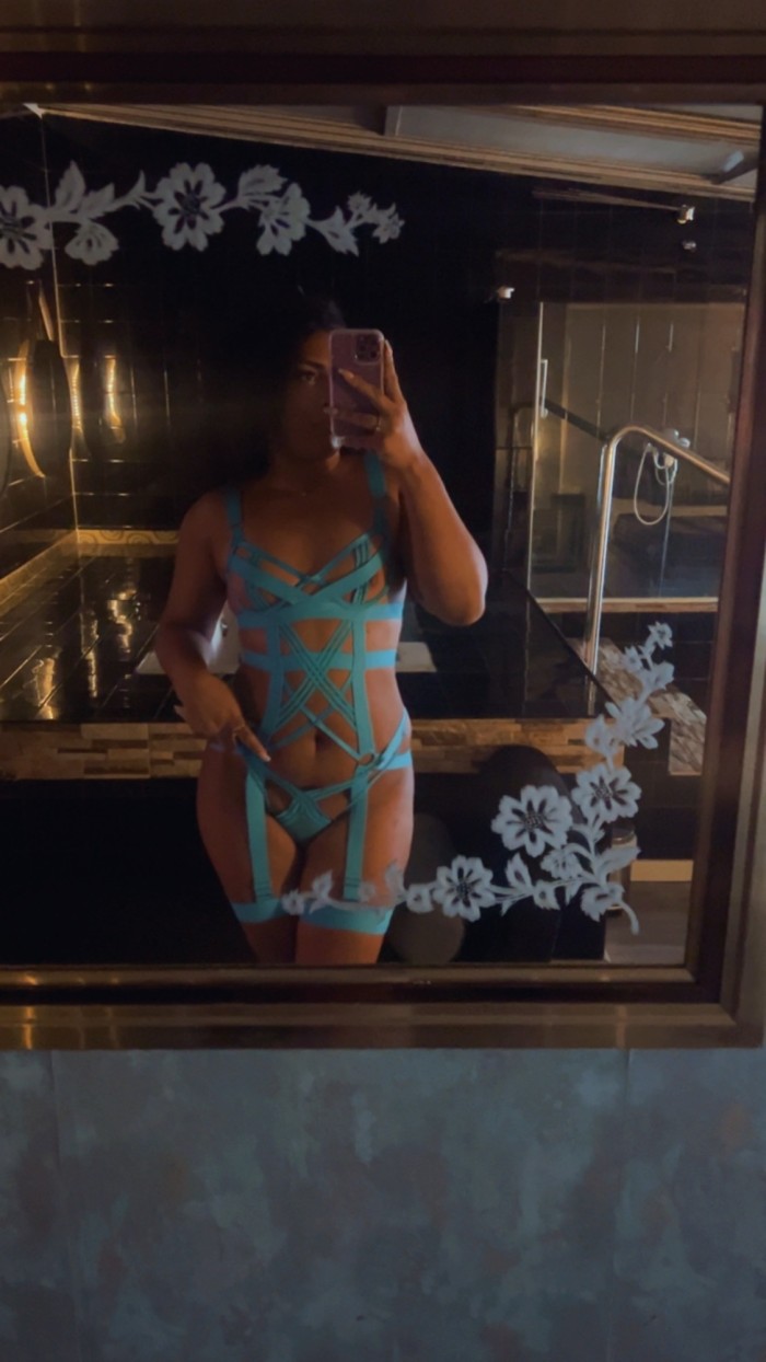 Novedad Guapa trans morena fiestera