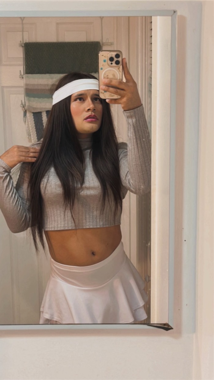 CATHRYN CHICA TRANS NIÑATA POLLON LECHERO