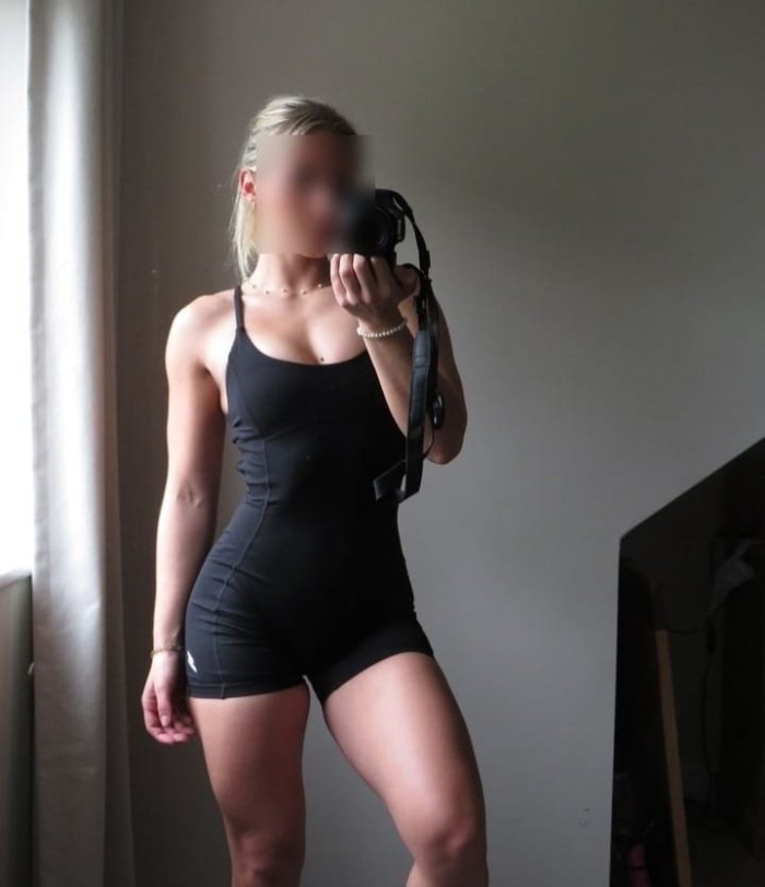 Fitness bella rubia