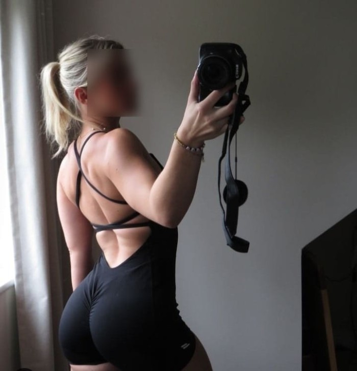 Fitness bella rubia