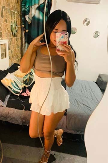 Muñequita, fiestera, viciosa, tragona, joven