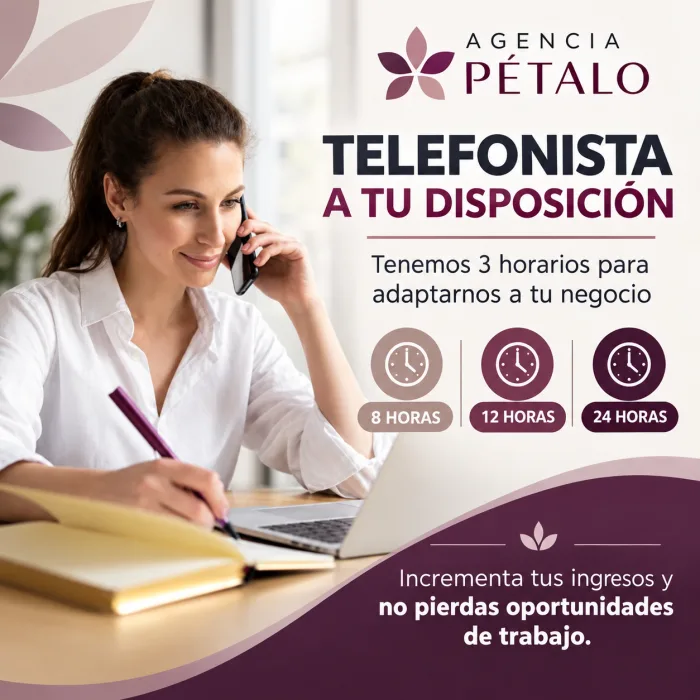 AGENCIA PÉTALO, PUBLICIDAD Y TELEFONISTA 24HS