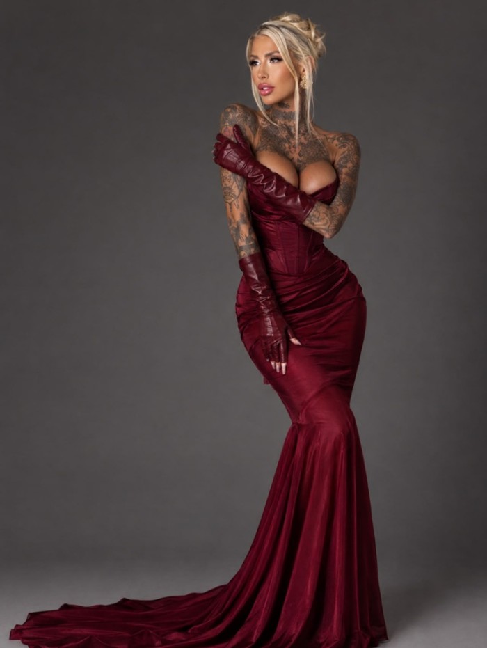 PORNO STAR !! UNA DIOSA RUBIA EXUBERANTE DE LUJO