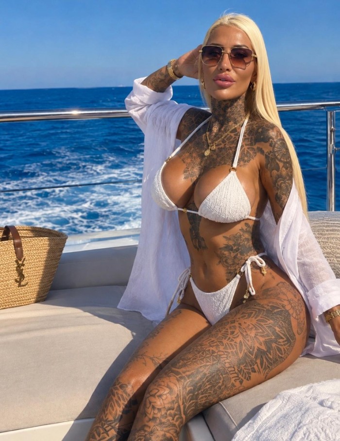 PORNO STAR !! UNA DIOSA RUBIA EXUBERANTE DE LUJO