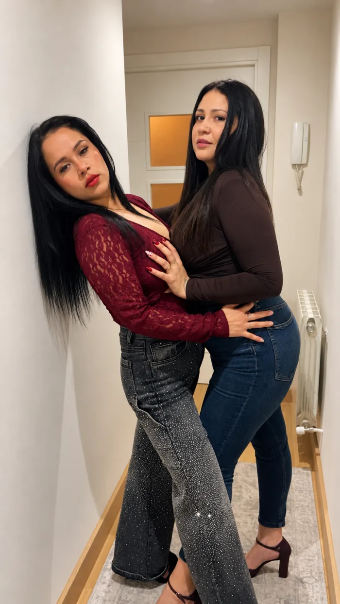 ¡DOS AMIGAS DE PASO POR PUERTOLLANO!