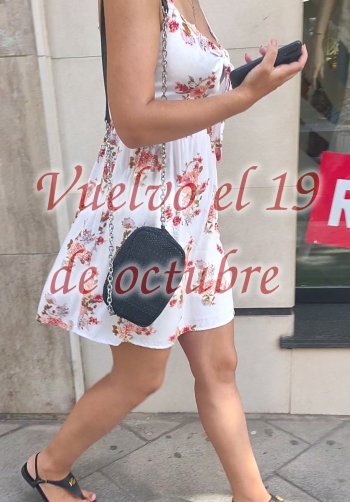 LOURDES ESPAÑOLA, VUELVO EL 19 DE OCTUBRE