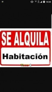 SE ALQUILA HABITACION