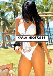 KARLA,  MORENAZA CAXONDA CON GANAS DE FIESTAS  690672316