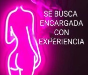 ENCARGADA CON EXPERIENCIA Y BUEN TRATO MADRID