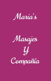 MARIAS RELAX.. MASAJES Y COMPAñíA