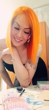 CHICA TRANS DE PASO POR CORUñA