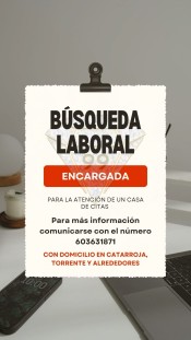 SOLICITO ENCARGADA
