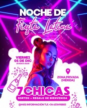 FIESTA LATINA - MÉRIDA - 7 CHICAS