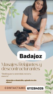 SOFIA MASAJISTA POR BADAJOZ