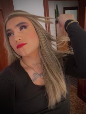 AUTENTICA TRANS RUBIA COLOMBIANA NOVEDAD 24H