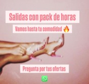 TUS PUTICAS EN PROMO EN SALIDAS, PACK DE HORAS