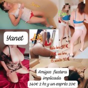AMIGAS MORBOSA NINFóMANA FIESTERA 140€ 2 HS